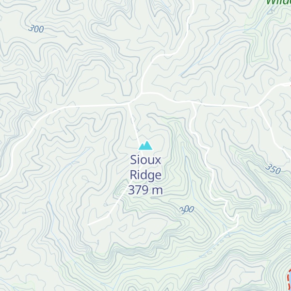 Map of Sioux Ridge