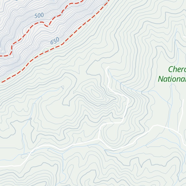 Map of Round Mountain