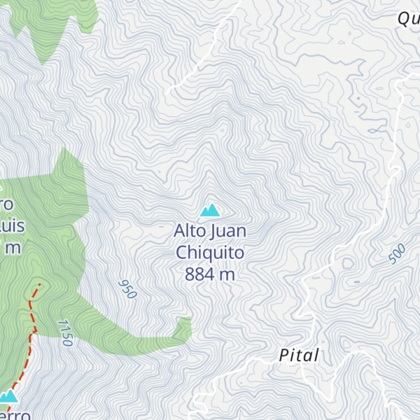 Map of Alto Juan Chiquito