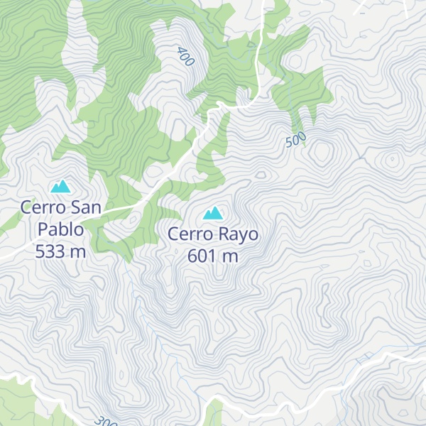 Map of Cerro Rayo
