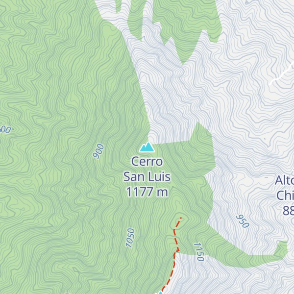 Map of Cerro San Luis