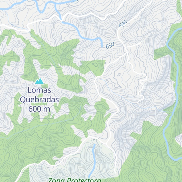 Map of Cerro Zopilote
