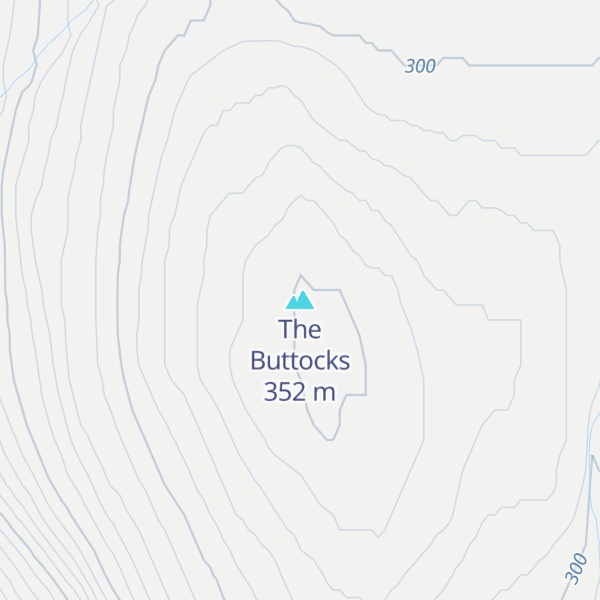 Map of The Buttocks
