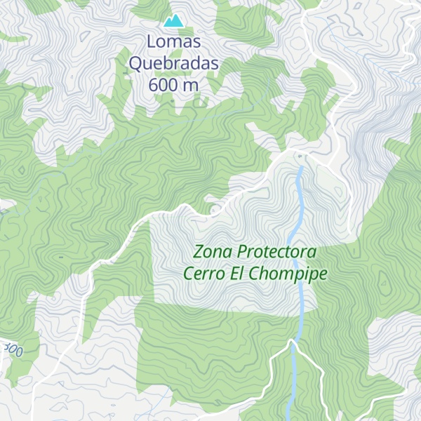 Map of Cerro Chompipe
