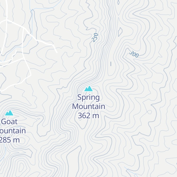 Map of Spring Mountain