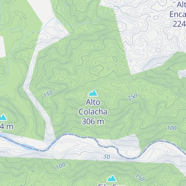 Map of Alto Colacha