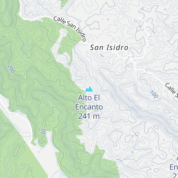 Map of Alto El Encanto