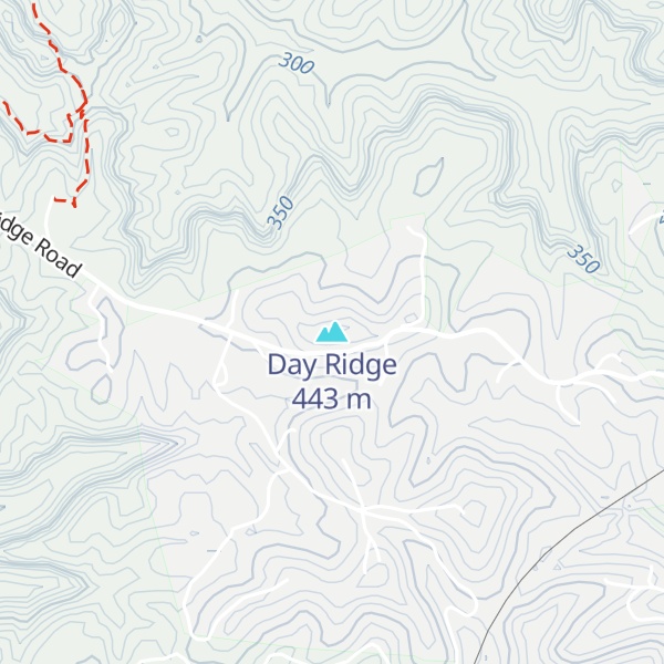 Map of Day Ridge