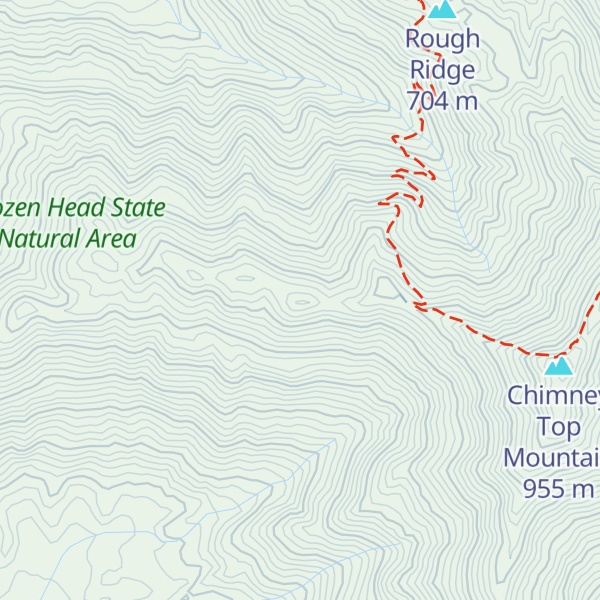 Map of Love Mountain