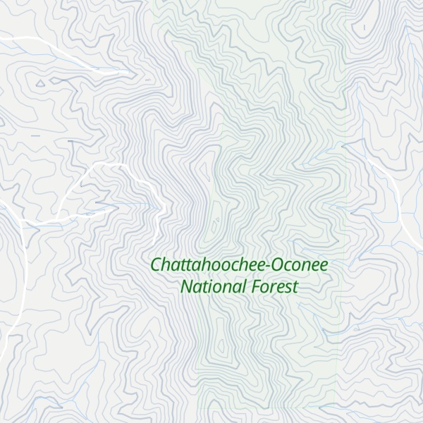 Map of Douglas Mountain