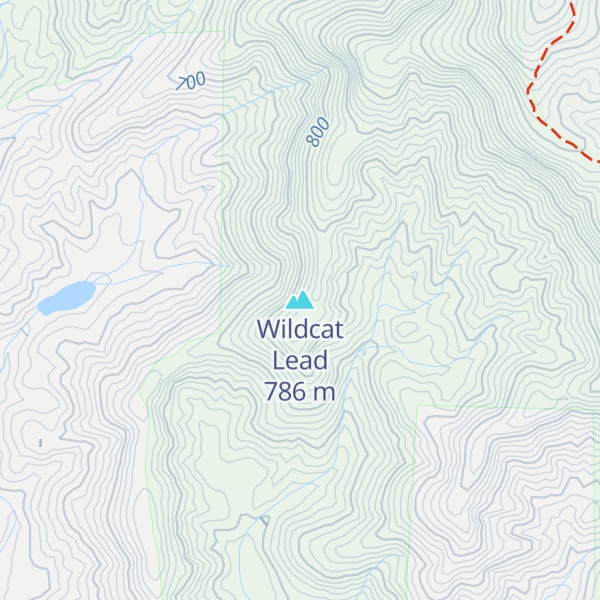 Map of Wildcat Lead