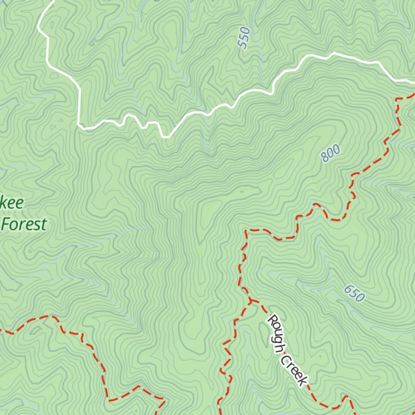 Map of Peavine Mountain