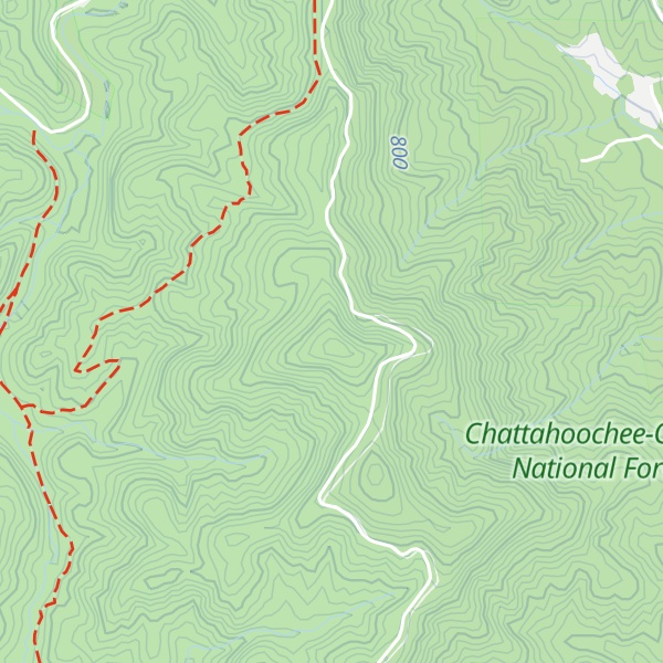 Map of Dyer Mountain