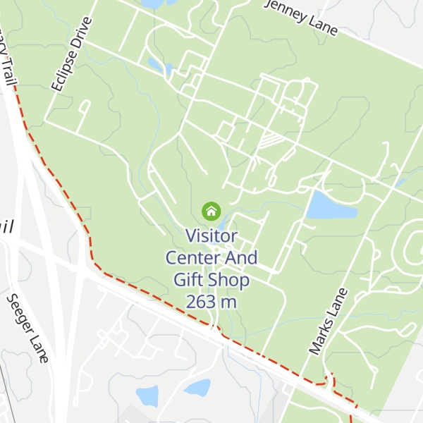 Map of Visitor Center And Gift Shop