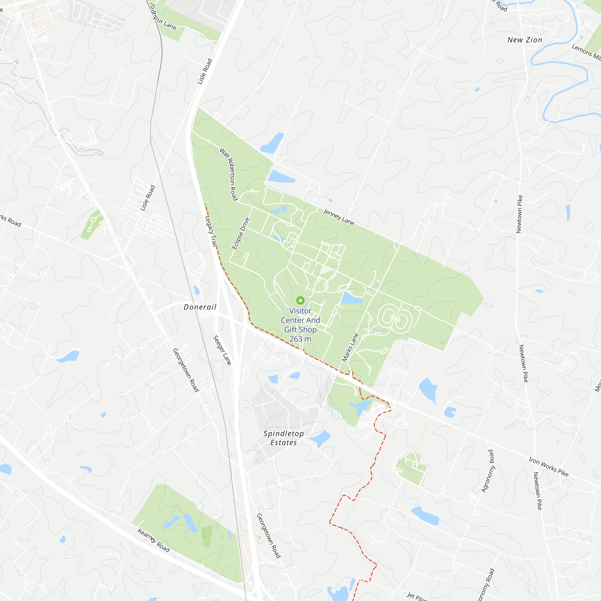 Visitor Center And Gift Shop map