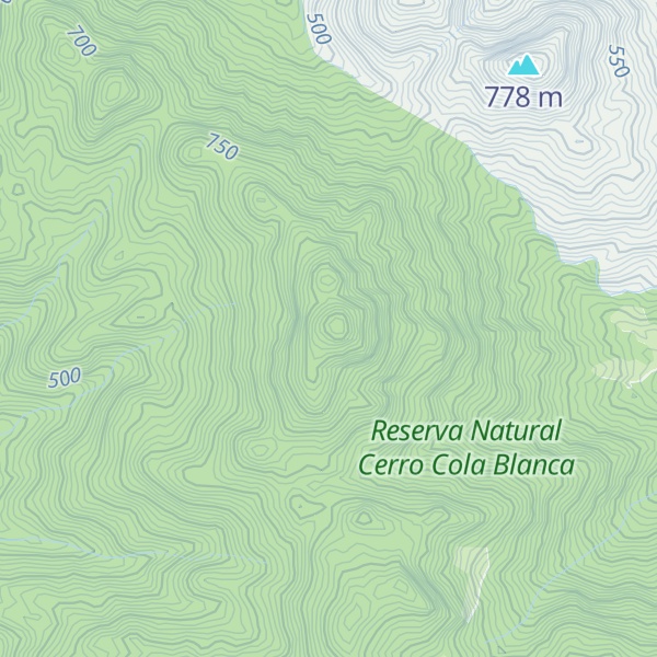 Map of Cola Blanca