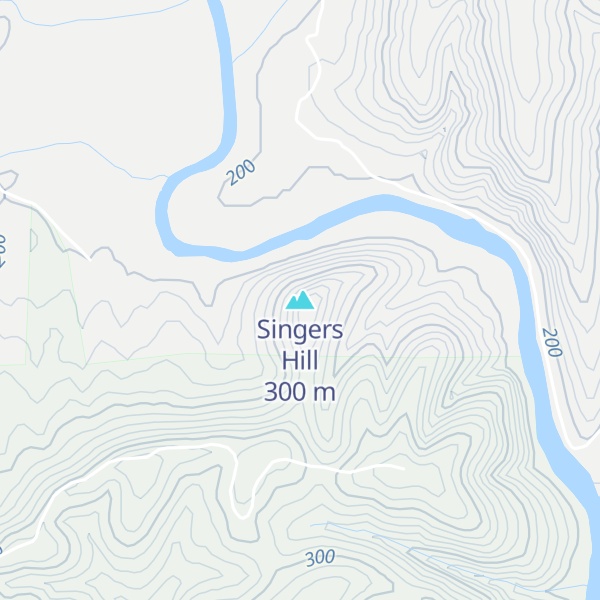 Map of Singers Hill