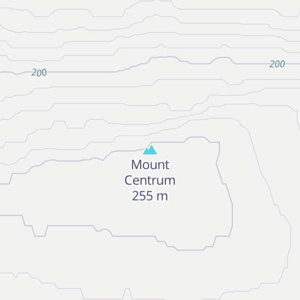 Map of Mount Centrum