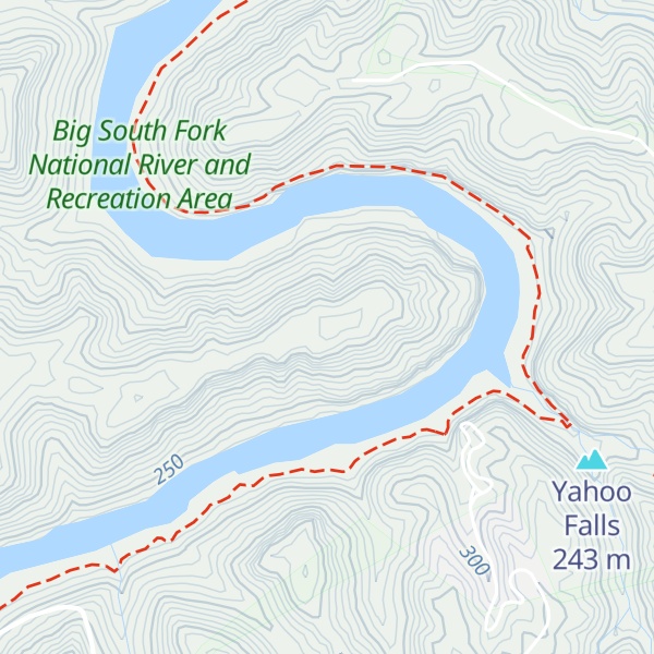 Map of Nats Knob