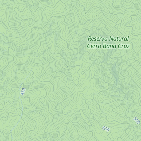 Map of Cerro Kilau