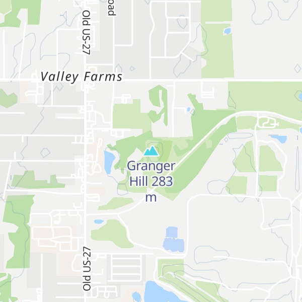 Map of Granger Hill