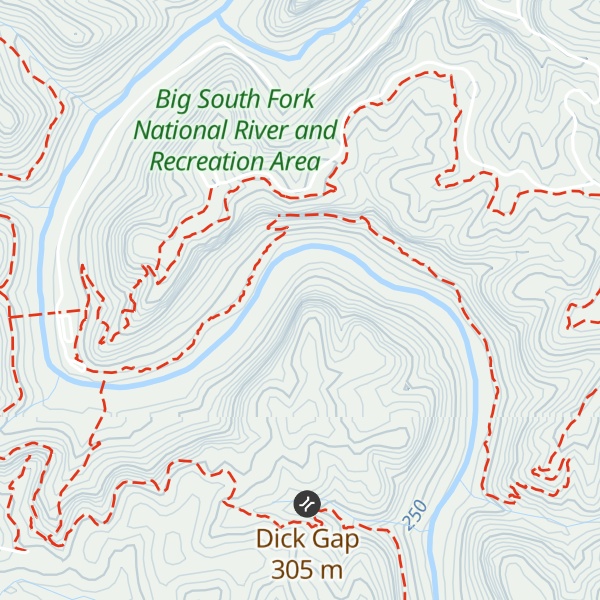 Map of Devils Jump