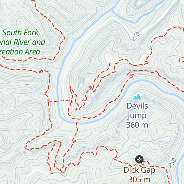 Map of Blue Heron