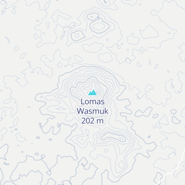 Map of Lomas Wasmuk