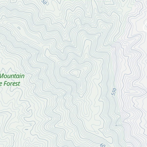Map of Lone Mountain