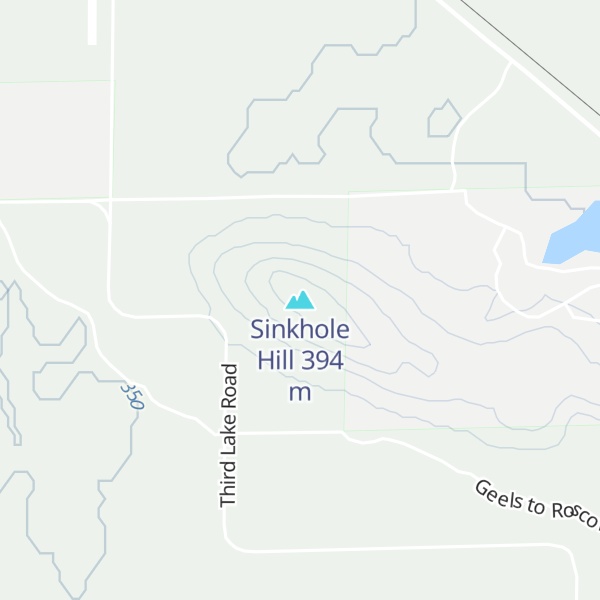 Map of Sinkhole Hill