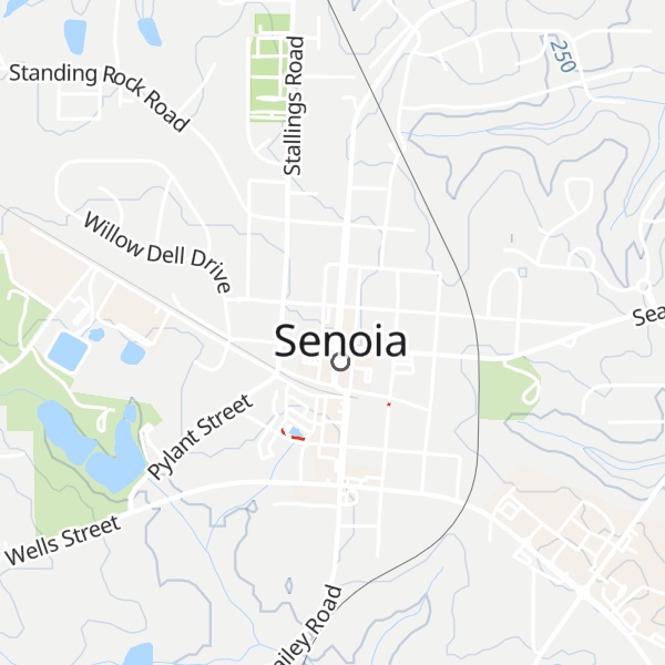 Map of Senoia Welcome Center