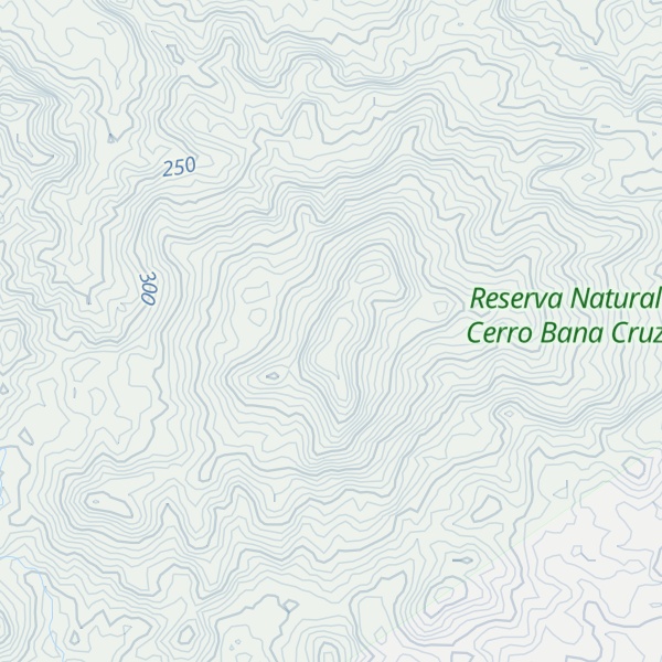 Map of Cerro Pía