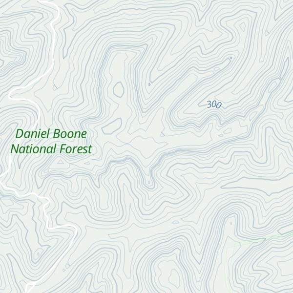 Map of Cotton Patch Ridge
