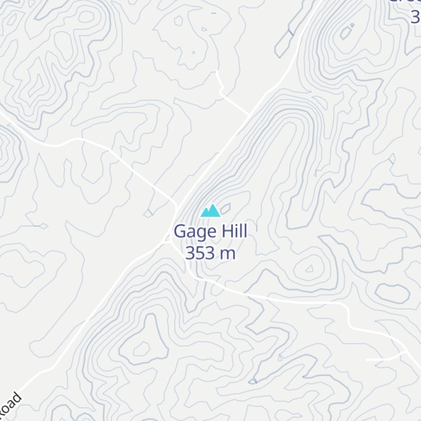 Map of Gage Hill