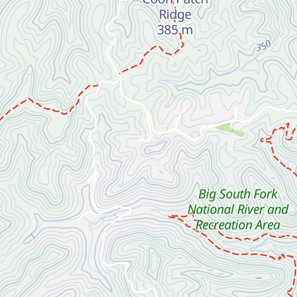 Map of Devils Knob