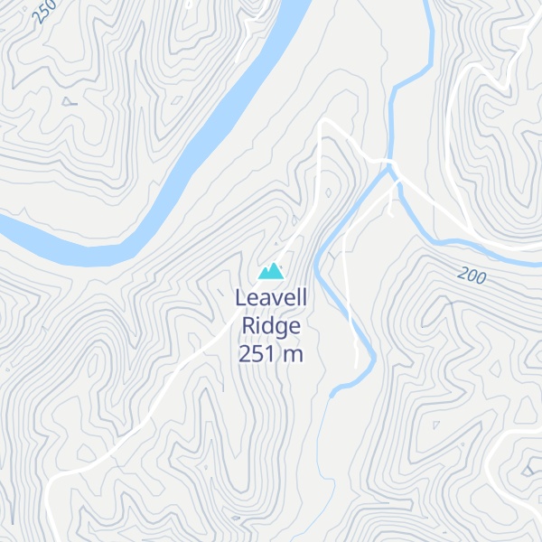 Map of Leavell Ridge