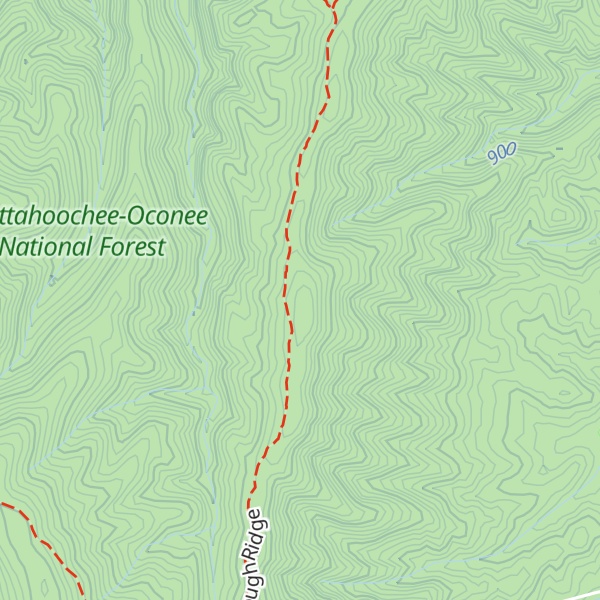 Map of Rough Ridge
