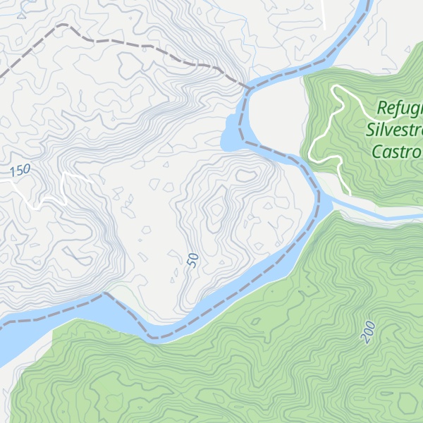 Map of Cerro Atrocho