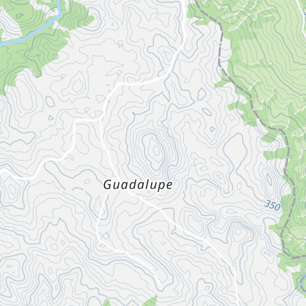 Map of Alto Corteza
