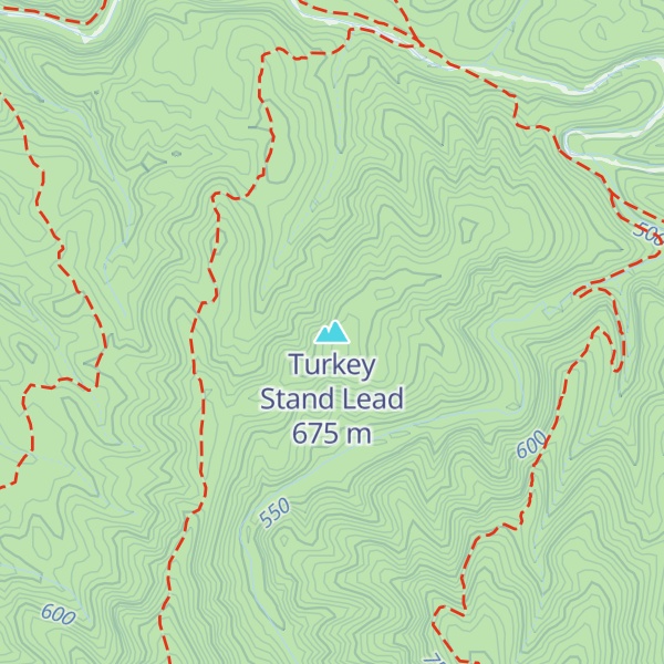 Map of Turkey Stand Lead