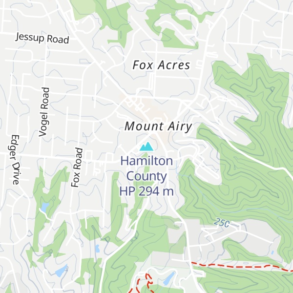 Map of Hamilton County HP