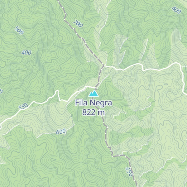 Map of Fila Negra
