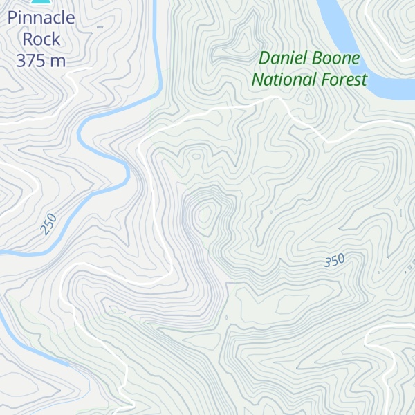 Map of Pound Cliff