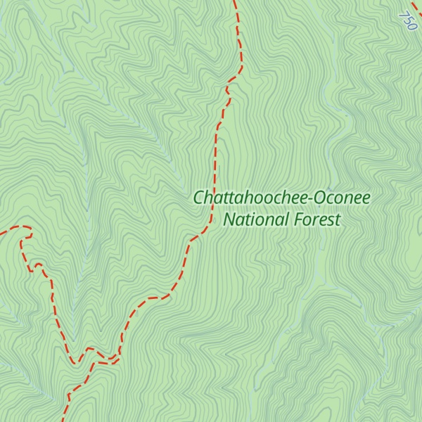 Map of Hickory Ridge
