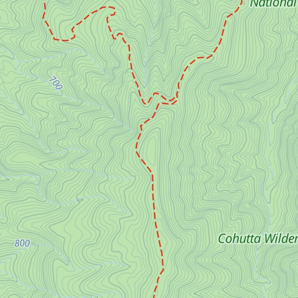 Map of Buckeye Mountain