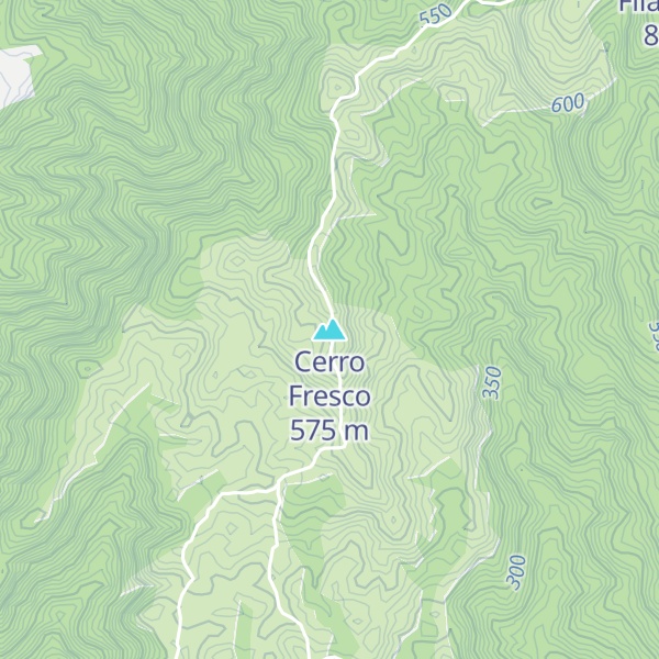 Map of Cerro Fresco