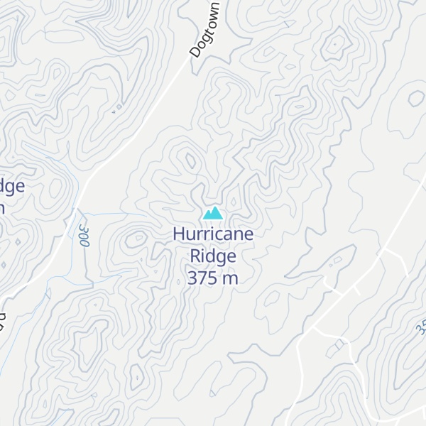 Map of Hurricane Ridge