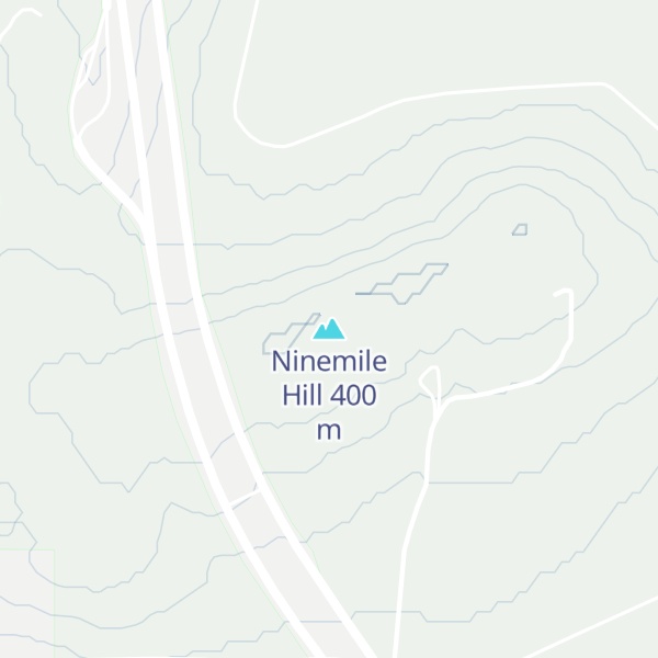 Map of Ninemile Hill