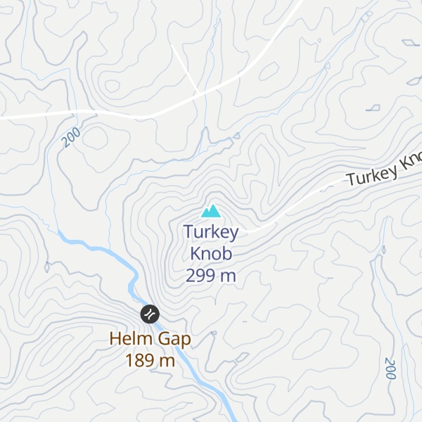 Map of Turkey Knob