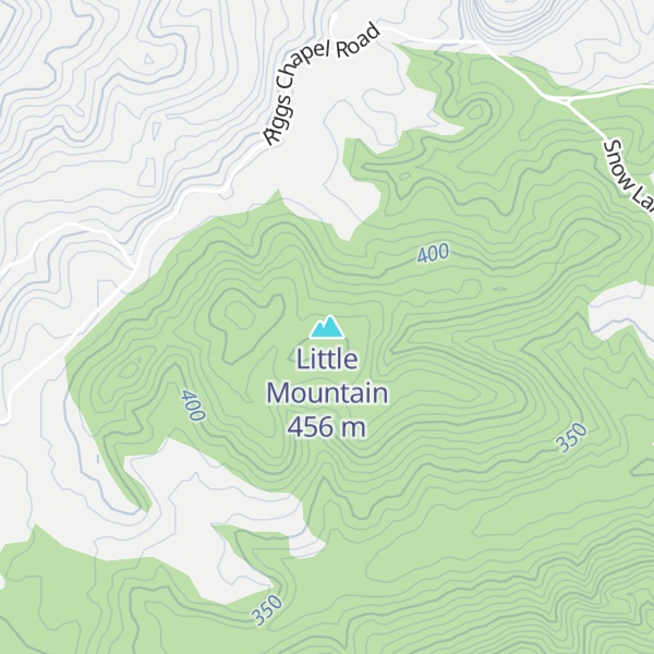 Map of Little Mountain